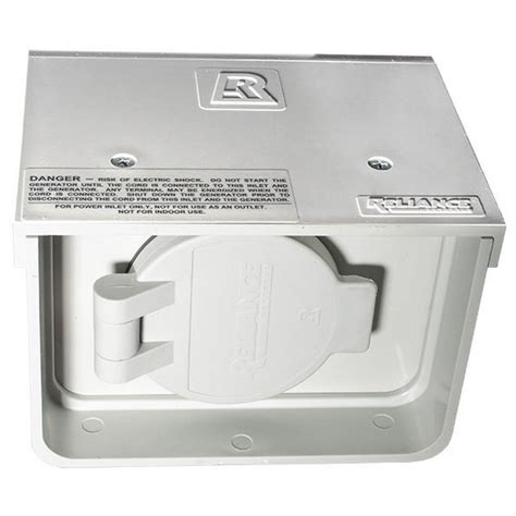 Reliance 30a L14 30 Plug Inlet Box
