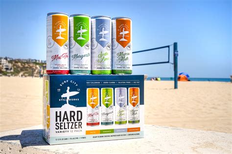 Scsw Launches New Line Of Hard Seltzers Surf City Still Works