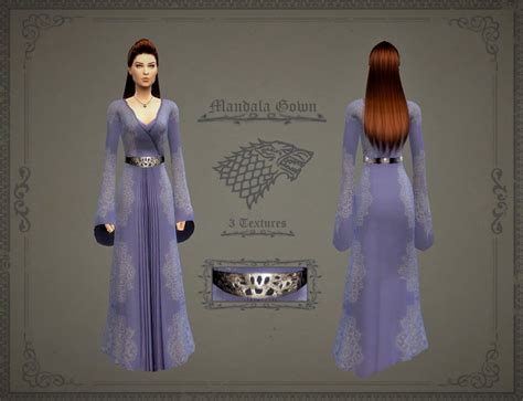 Here Is The 2nd Part Of My Dresses Inspired By Sansa I Hope You Guys