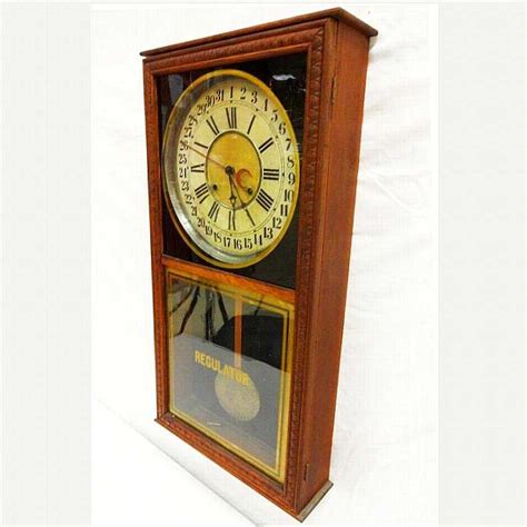 Antique Sessions Forestville Regulator Wall Clock