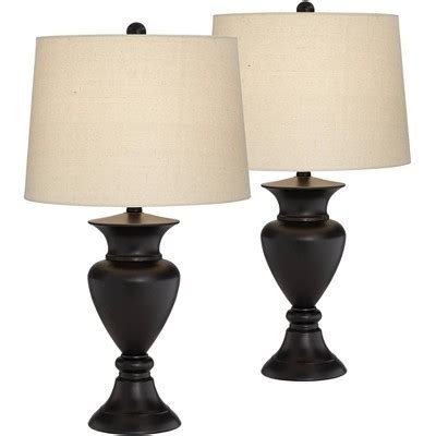 Regency Hill Traditional Table Lamps 26 High Set Of 2 With Wifi Smart