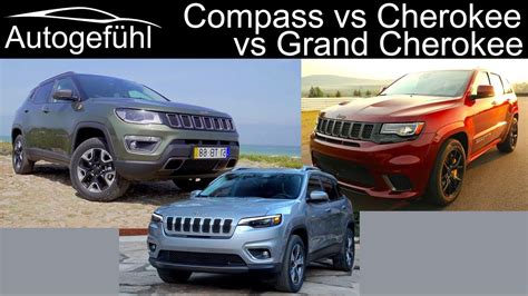 Overview Jeep Compass Vs Cherokee Vs Grand Cherokee Comparison Jeep