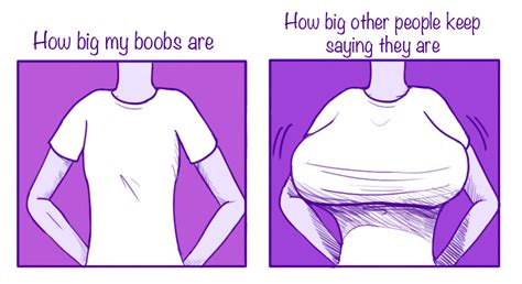 Boob Sizes And Perception By Chocoreaper On Deviantart