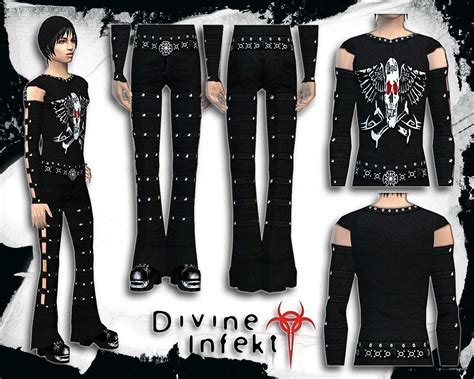 The Best Sims 4 Gothic Clothing Male Ideas