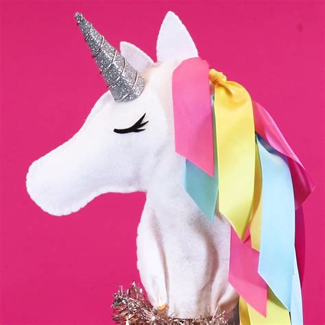 This Unicorn Tree Topper Is The Diy Magic Your Christmas Tree Needs