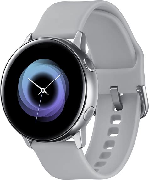 Samsung Galaxy Watch Active 40 Mm Gris Etain Montre Connectée