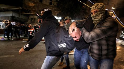 Jerusalem Israeli Forces Assault Palestinians Celebrating Ramadan At
