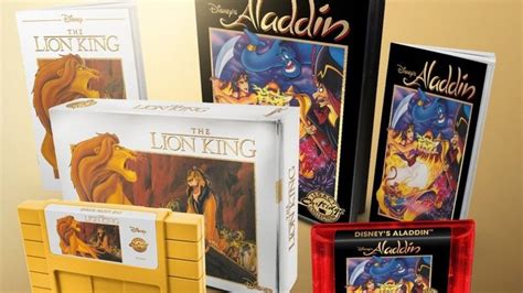 Retro And Legacy Editions Announced For Aladdin And The Lion King
