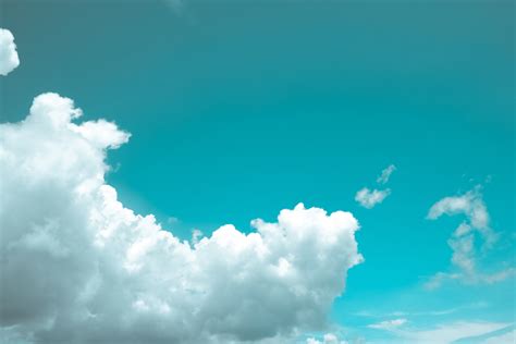 Free Photo White Cloudy Blue Sky Clouds Hd Wallpaper Outdoors