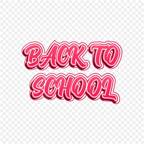 Back To Schools Vector Png Images Back To School Design Vector