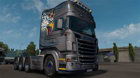 Scania Rjl Topline Griffin Skin V10 Ets2 Euro Truck Simulator 2 Mod
