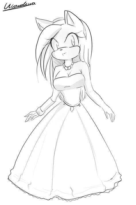Princess Amy Rose Coloring Pages Wecoloringpage The Best Porn Website