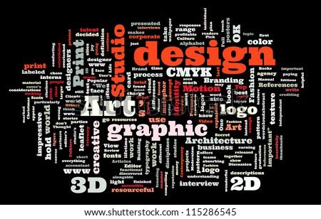 Crello, our visual online editor, is a rare find both for beginners and experienced designers. Graphic Design Studio Trendy Print Concept Stock Vector ...
