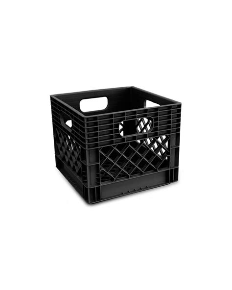 Hdx Heavy Duty Milk Crate With Reinforced Handles The Home Depot Canada