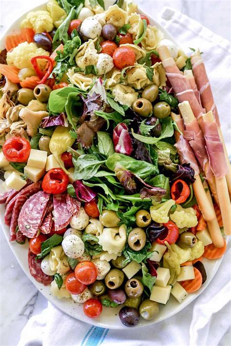 Choosing the serving platter for antipasti. Antipasti Salad in 2020 | Anti pasta salads, Antipasto ...