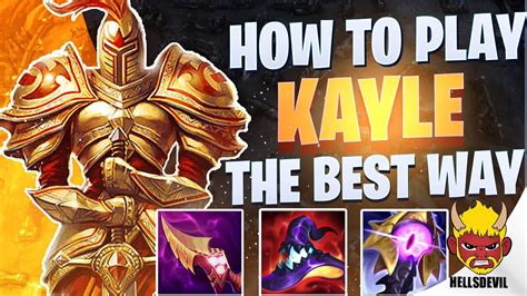 Wild Rift How To Play Kayle The Best Way Challenger Kayle Gameplay