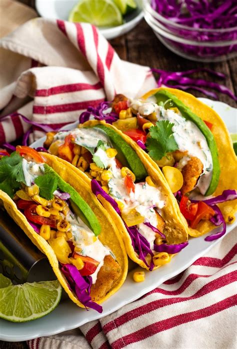 To warm the tortillas, heat a dry frying pan over medium heat and warm the tortillas in the pan until it softens and is hot, about 30 seconds. Crispy Pan-Fried Fish Tacos with Street Corn Sauce ...