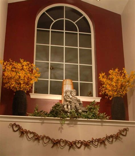 Maybe you would like to learn more about one of these? Idea for underneath foyer shelf, garland | Ledge decor ...