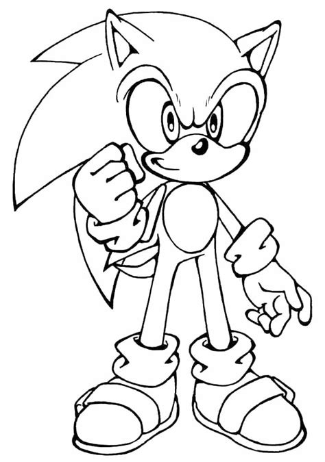 Desenhos Para Colorir Sonic Atividades Educativas