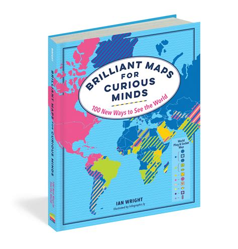 Brilliant Maps For Curious Minds Fascinating Reference Book For The Masses