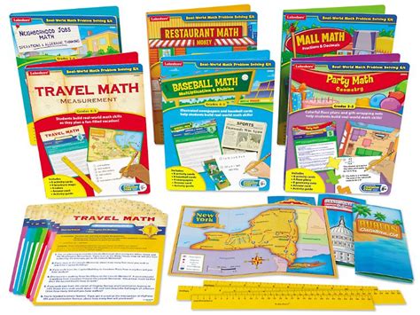 But not all of them require a coin or token to do this. Real-World Math Problem Solving Kits - Complete Set - Gr ...