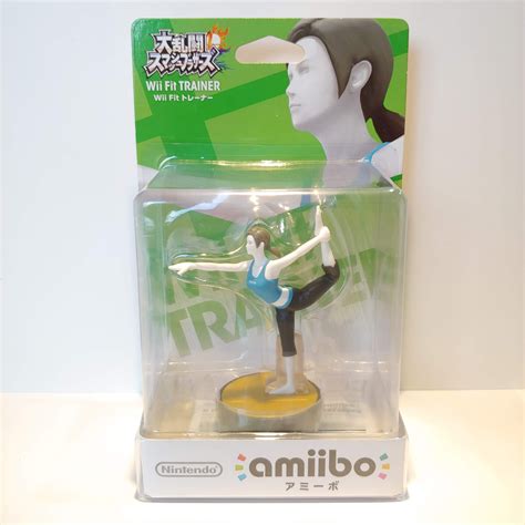 Wii Fit Trainer Amiibo Super Smash Bros Figure Nintendo Japan Ne