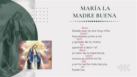 María La Madre Buena Acordes Youtube