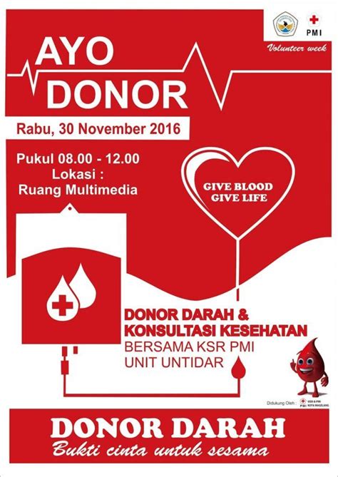 Manfaat donor darah tidak hanya membantu yang membutuhkan darah selain zat besi, ternyata manfaat donor darah juga dapat membantu tubuh untuk menstabilkan jumlah sel darah merah. √ 18 Contoh Pamflet Keren dan Unik beserta Cara Membuatnya