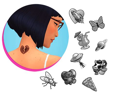 Very Nice Trash Plant Sims 4 Tattoos Sims 4 Piercings Sims 4 Cc Skin