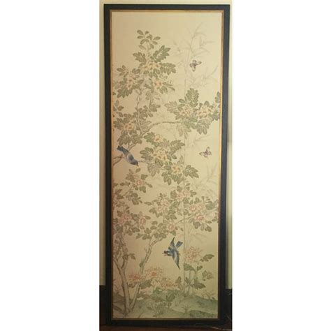 Large Chinoiserie Panels Pair Chairish