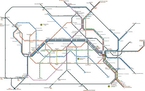 Berlin Germany subway transit map | Transit map, Route map, Map