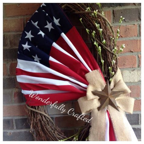 Items Similar To Patriotic Grapevine Wreath On Etsy