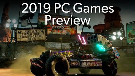 Pc Games Were Excited For In 2019 Youtube