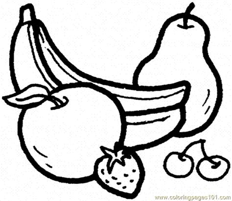 Banana fruit is a plant that is widely cultivated in areas that have hot and humid climates such as southeast asia, the pacific islands, south america and africa. Coloring Pages Banana 11 (Food & Fruits > Bananas) - free ...