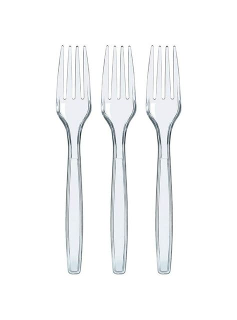 Plastic Forks In Disposable Tableware