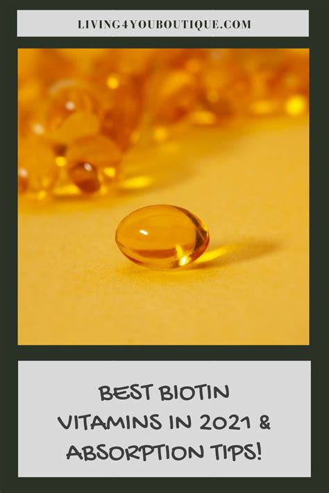 We Are Excited To Share Best Biotin Vitamins In 2021 Absorption Tips