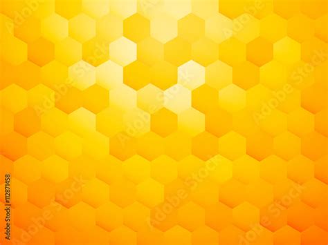 Yellow Hexagon Abstract Background Stockfotos Und Lizenzfreie