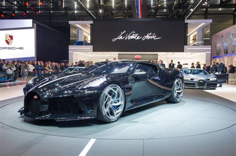 Geneva 2019 Bugatti La Voiture Noire Is The Most Expensive New Car Ever