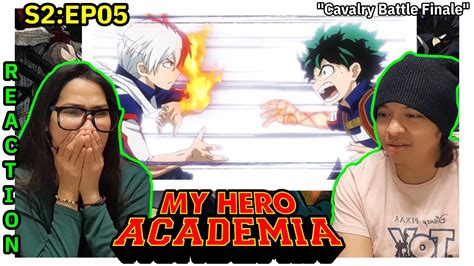 My Hero Academia Season 2 Episode 5 Reaction Cavalry Battle Finale