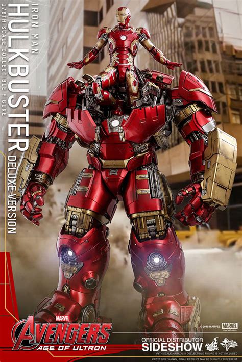 Hulkbuster Deluxe Version Sixth Scale Figure By Hot Toys Avengers Age