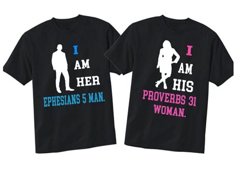 his proverbs 31 woman matching couple shirts christian couple etsy