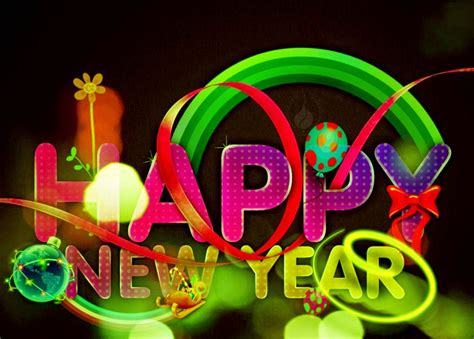 Happy New Year Animated 3d Wallpaper Animated New Years Message
