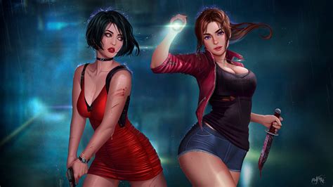Ada Wong Claire Redfield Hd Games K Wallpapers Images Hot Sex Picture