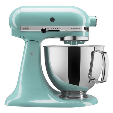 You can probably tell already that we really like the kitchenaid artisan 5qt stand mixer…but then what's not to like? KitchenAid KSM150PSAQ Aqua Sky Artisan Series 5 Qt ...