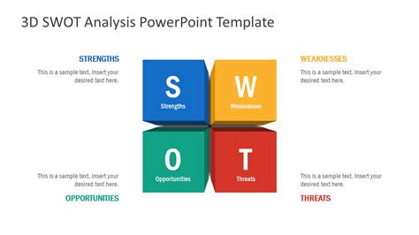 Diamond Swot Powerpoint Template Slidemodel Swot Analysis Template