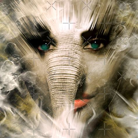 Elephant Woman By Annabellerockz Redbubble
