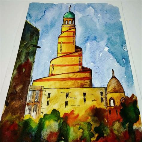 Qatar art work | Artwork, Qatar painting, Art