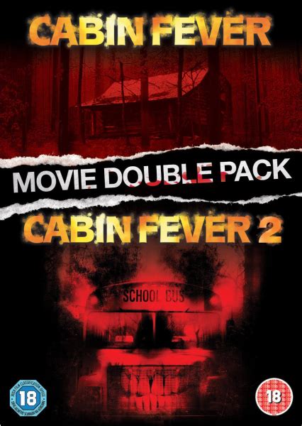 cabin fever cabin fever 2 movie double pack dvd zavvi