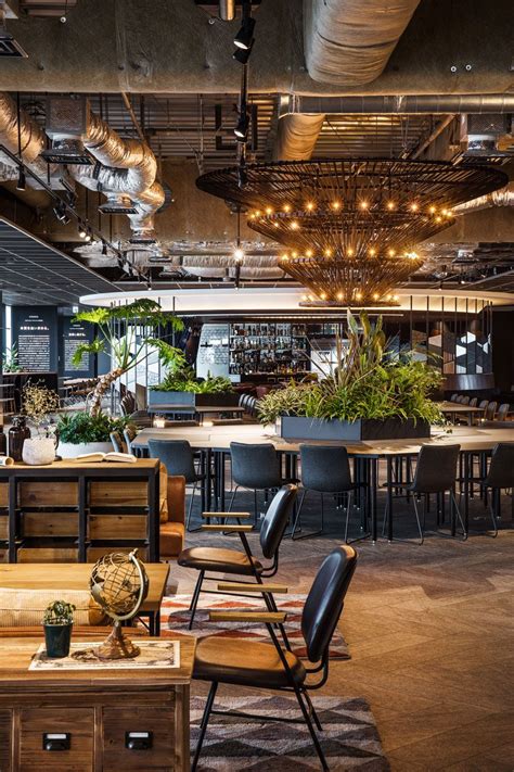 渋谷のオフィス緑化 - en景観設計株式会社 | レストラン建築, バー インテリアデザイン, レストランのインテリアデザイン
