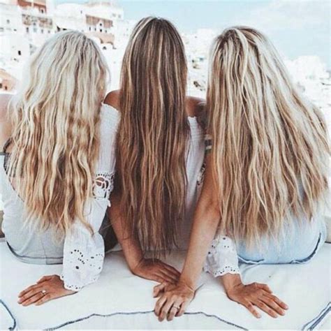 These Three Besties 25 Long Hair Goals For 2016